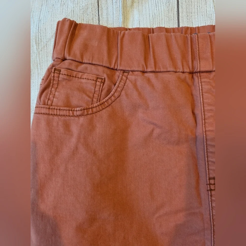 Jag Women's Size 2 On The Go Mid Rise Super Stretch Twill Skort Chutney New Tags - Picture 3 of 11